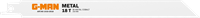 Tigersågblad Bi-metall 200x19x0.9 18T 5-pack