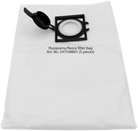Flerskiktspåse 5-pack passar Husqvarna DE 35 H