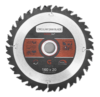 Circular Saw Blade Wood 24 T 160 x 20 x 2,4 / 1,6 mm