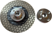 Diamantkapklinga RELLOXX Hexagon 125mm 1.6 Hål:22.23 4x40M6