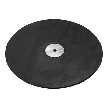 Verktygsskiva ABS 400mm med cellgummi och centrumskruv för slippapper